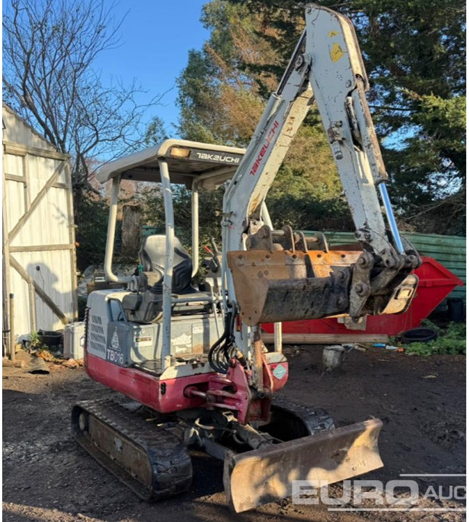 2013 Takeuchi TB016 - Mini excavator: picture 1 2013 Takeuchi TB016 - Mini excavator: picture 1