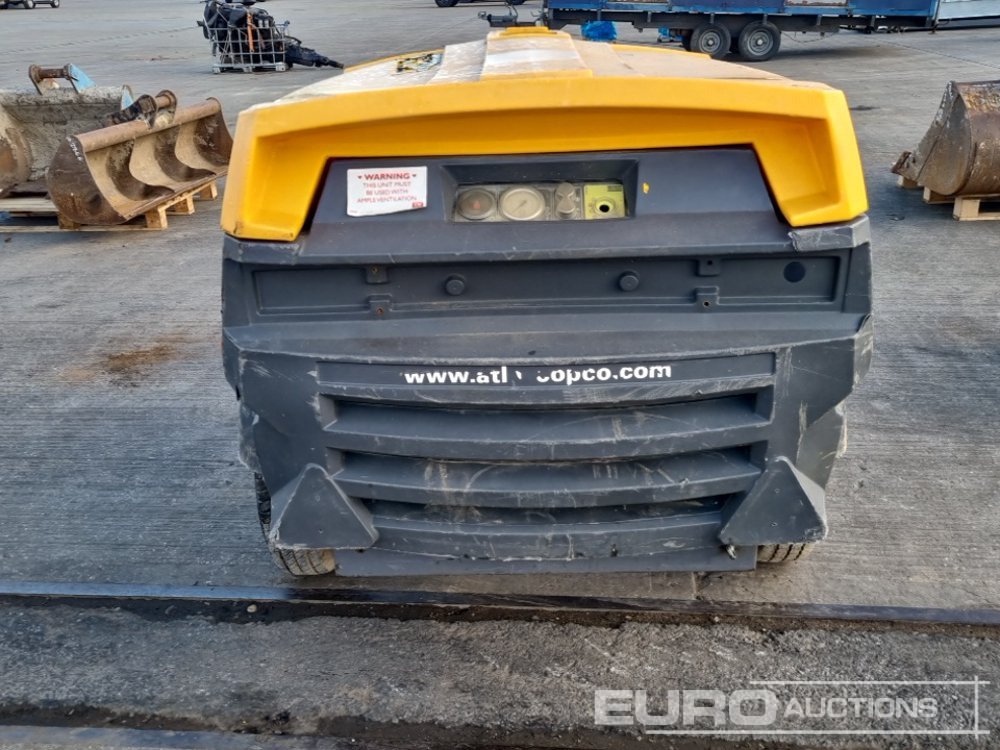 2014 Atlas Copco XAS47 - Air compressor: picture 4 2014 Atlas Copco XAS47 - Air compressor: picture 4
