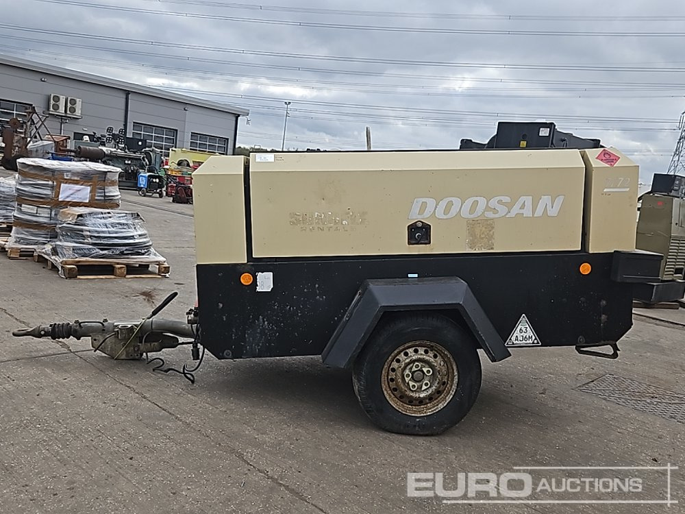 2014 Doosan 773 260CFM - Air compressor: picture 2 2014 Doosan 773 260CFM - Air compressor: picture 2