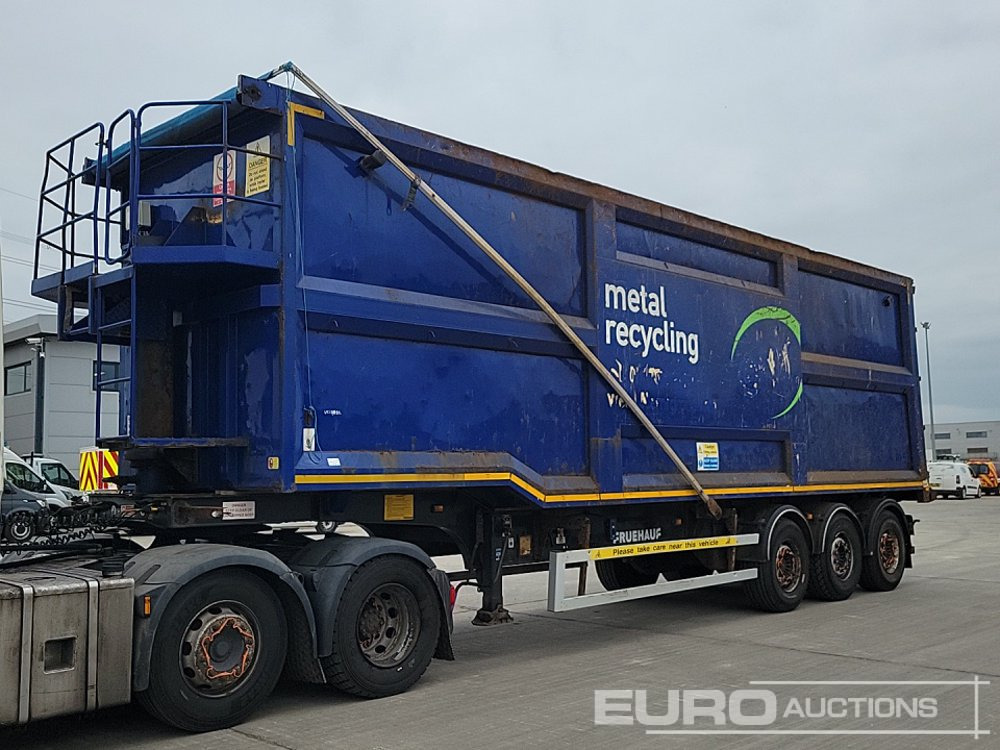 2014 Fruehauf Tri Axle Bulk Tipping Trailer, Easy Sheet - Tipper semi-trailer: picture 1 2014 Fruehauf Tri Axle Bulk Tipping Trailer, Easy Sheet - Tipper semi-trailer: picture 1