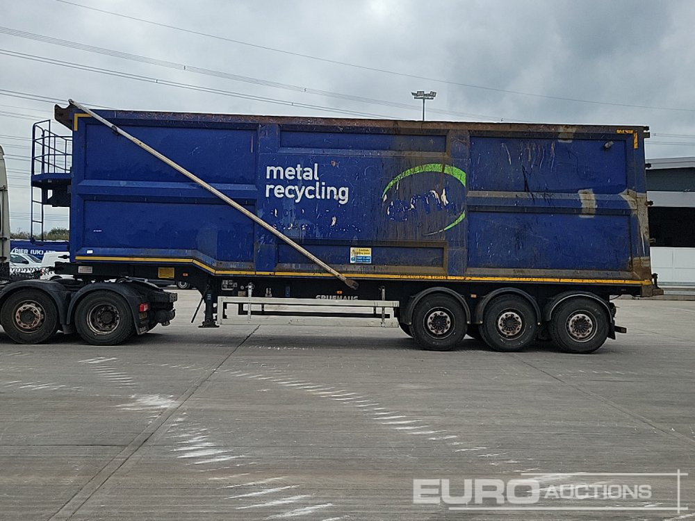 2014 Fruehauf Tri Axle Bulk Tipping Trailer, Easy Sheet - Tipper semi-trailer: picture 2 2014 Fruehauf Tri Axle Bulk Tipping Trailer, Easy Sheet - Tipper semi-trailer: picture 2