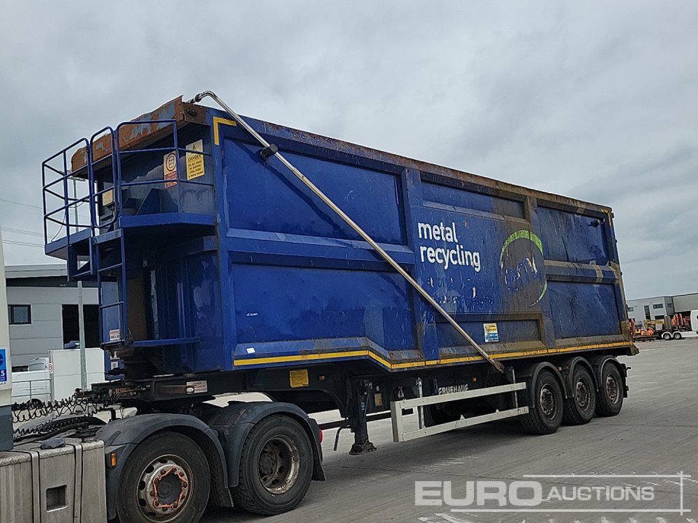 2014 Fruehauf Tri Axle Bulk Tipping Trailer, Easy Sheet - Tipper semi-trailer: picture 1 2014 Fruehauf Tri Axle Bulk Tipping Trailer, Easy Sheet - Tipper semi-trailer: picture 1