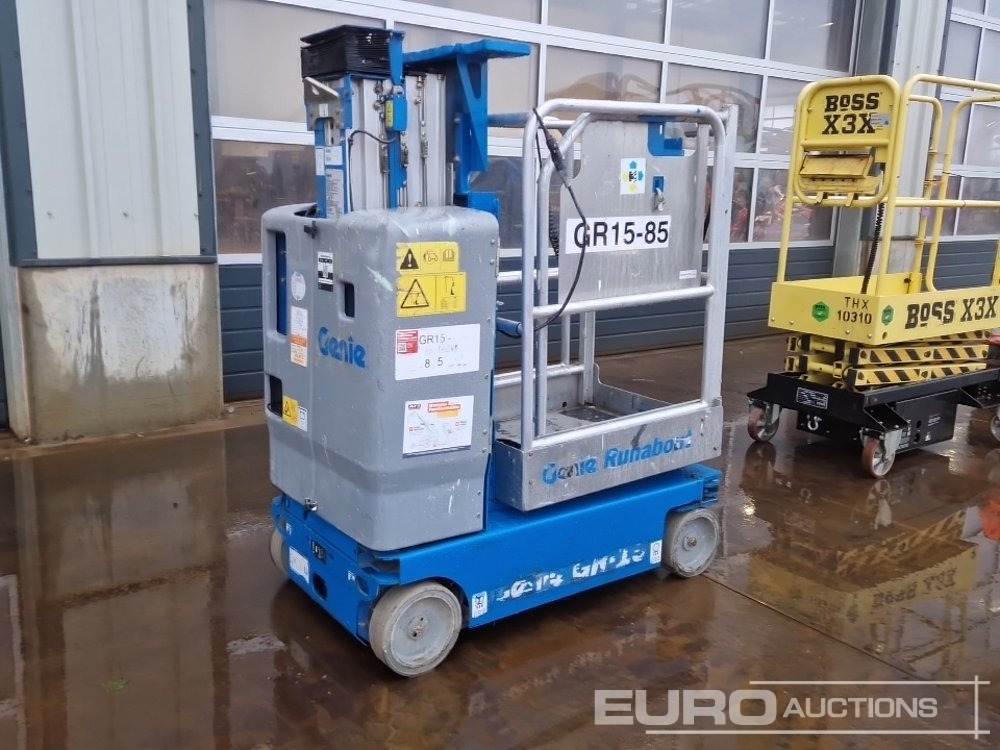 2015 Genie GR-15 - Aerial platform: picture 5 2015 Genie GR-15 - Aerial platform: picture 5