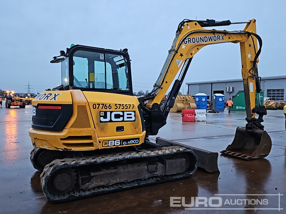 2015 JCB 86C-1 - Mini excavator: picture 5 2015 JCB 86C-1 - Mini excavator: picture 5