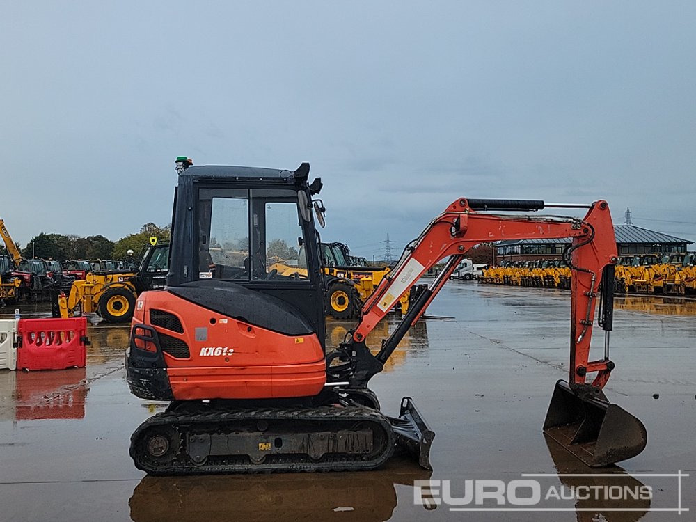 Mini excavator 2015 Kubota KX61-3: picture 6 Mini excavator 2015 Kubota KX61-3: picture 6