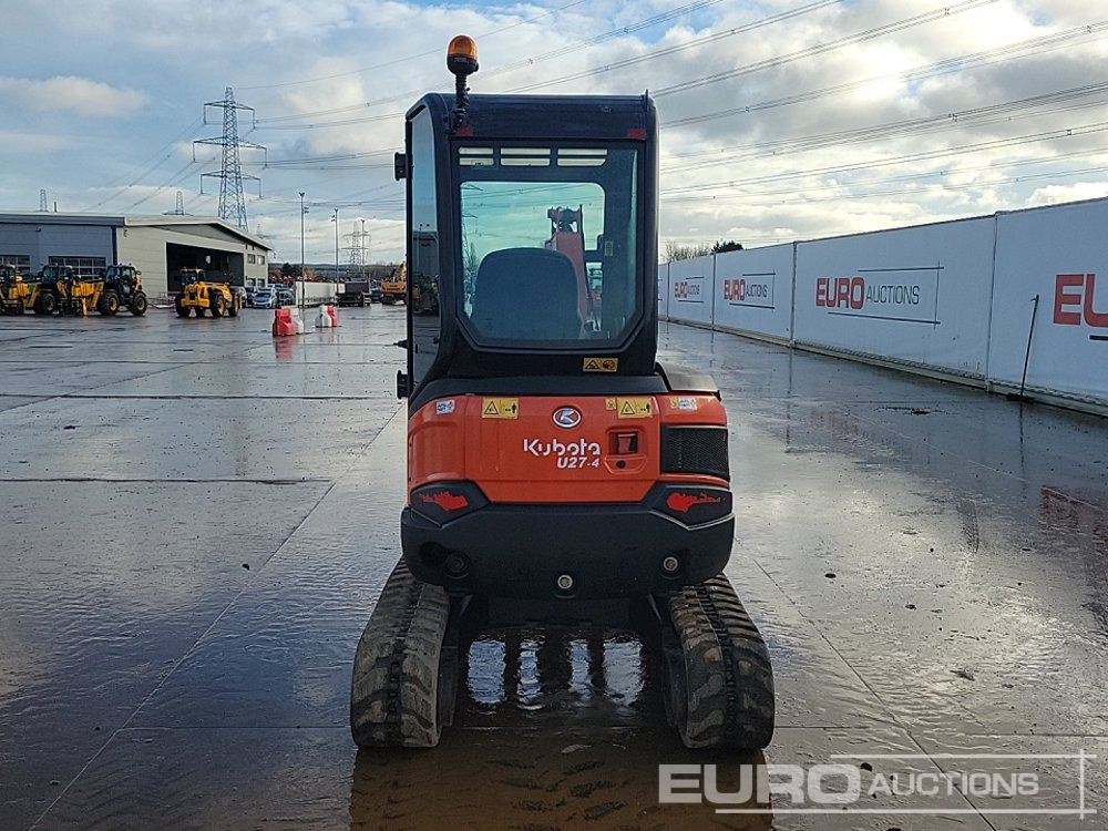 2015 Kubota U27-4 - Mini excavator: picture 4 2015 Kubota U27-4 - Mini excavator: picture 4