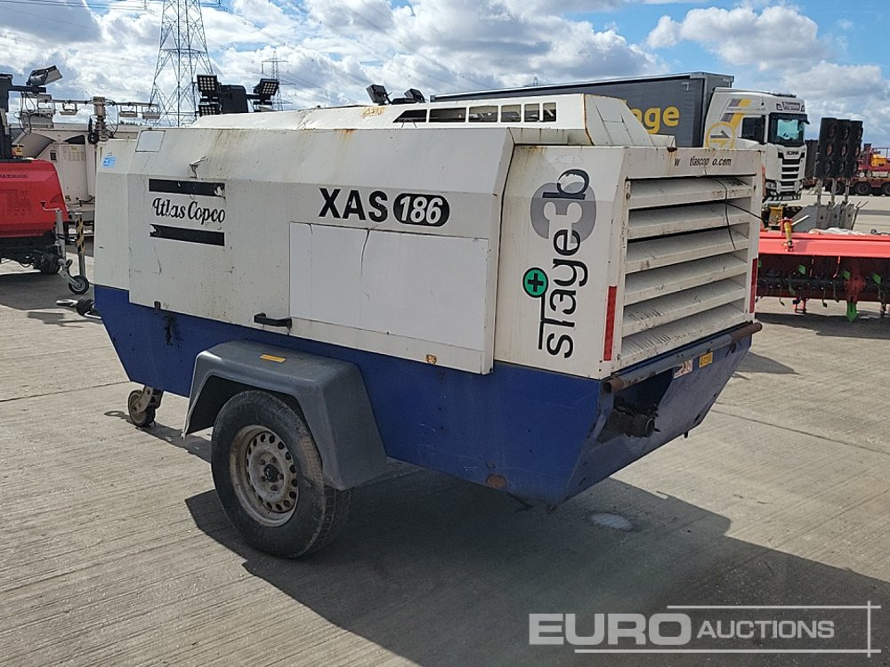 2016 Atlas Copco XAS186 - Air compressor: picture 3 2016 Atlas Copco XAS186 - Air compressor: picture 3