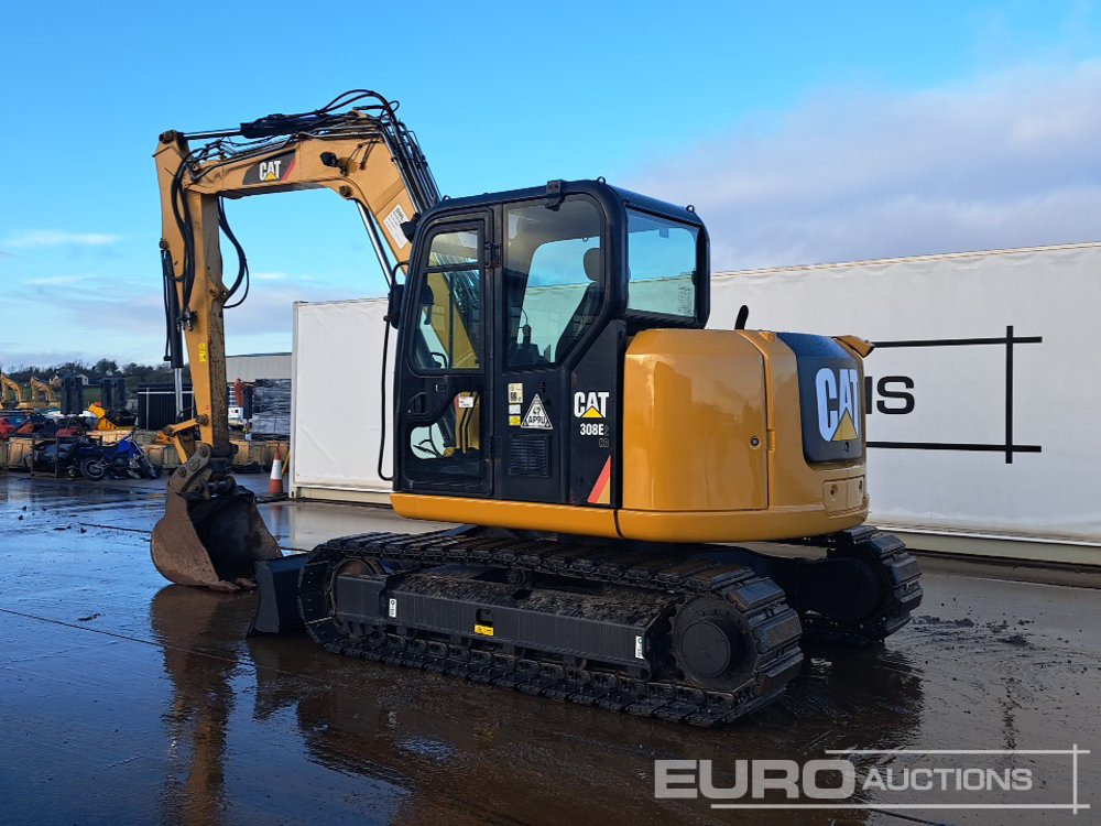 2016 CAT 308E2 CR - Mini excavator: picture 3 2016 CAT 308E2 CR - Mini excavator: picture 3
