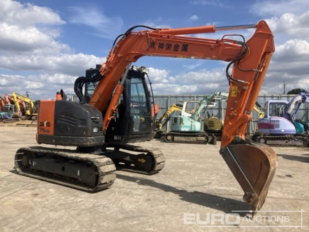 2016 Hitachi ZX75US-5 - Mini excavator: picture 4 2016 Hitachi ZX75US-5 - Mini excavator: picture 4