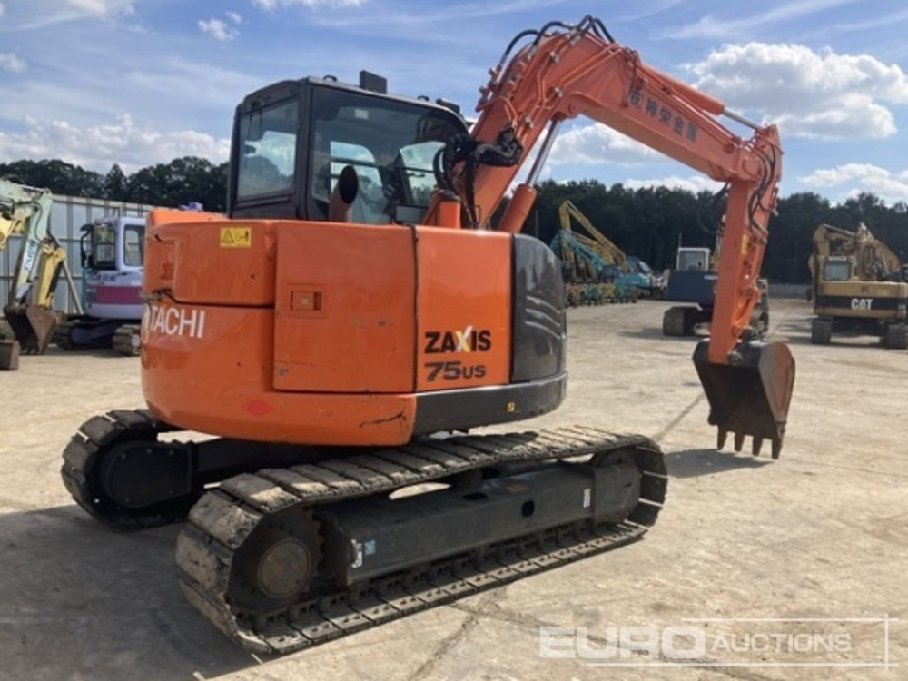 2016 Hitachi ZX75US-5 - Mini excavator: picture 3 2016 Hitachi ZX75US-5 - Mini excavator: picture 3