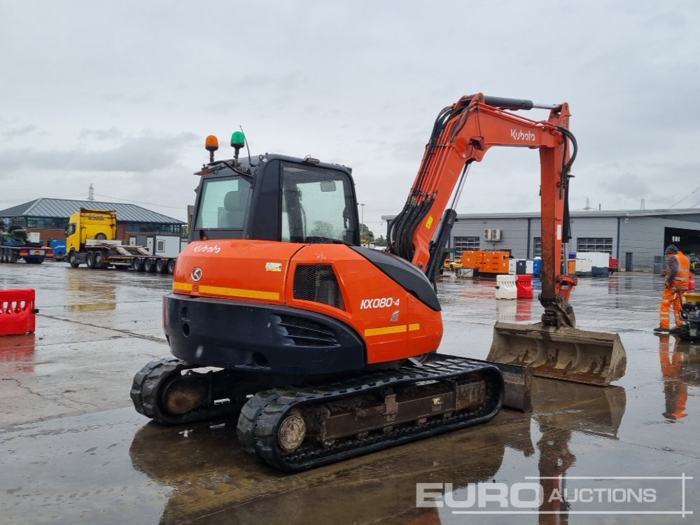 2016 Kubota KX080-4 - Mini excavator: picture 5 2016 Kubota KX080-4 - Mini excavator: picture 5