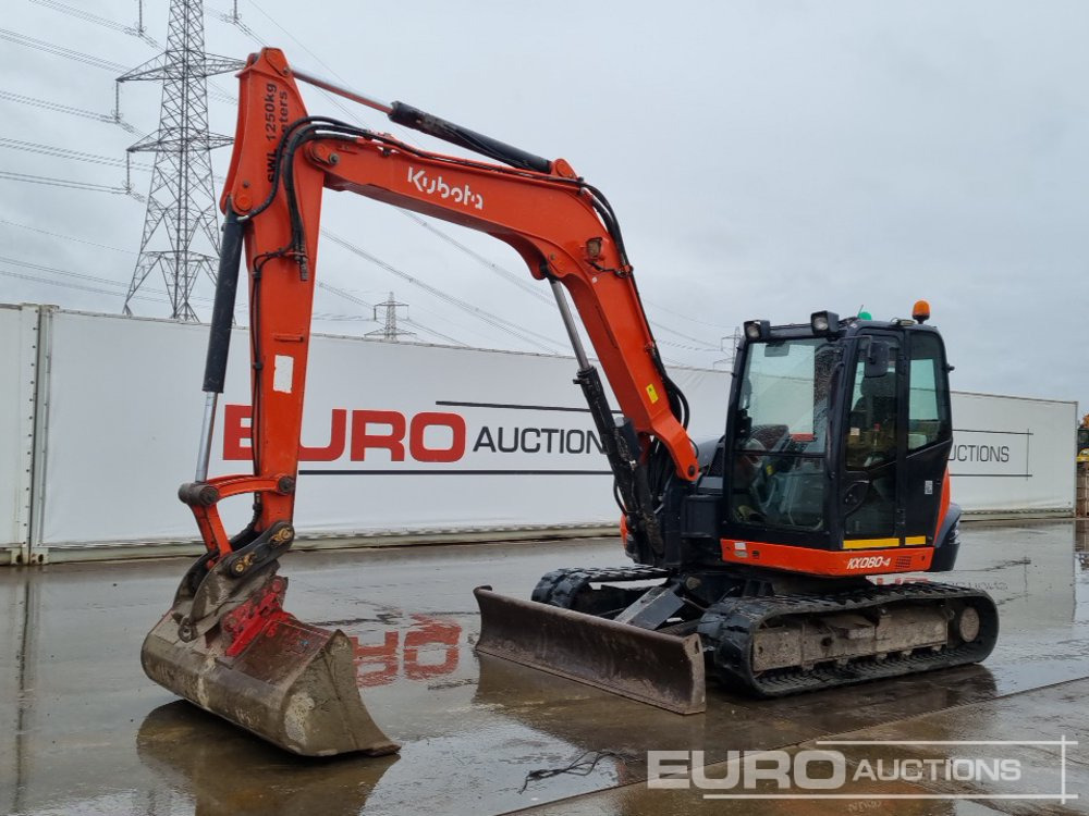 2016 Kubota KX080-4 - Mini excavator: picture 1 2016 Kubota KX080-4 - Mini excavator: picture 1