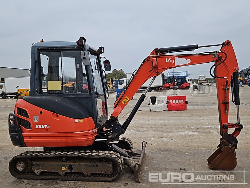 Mini excavator 2016 Kubota KX61-3: picture 6 Mini excavator 2016 Kubota KX61-3: picture 6