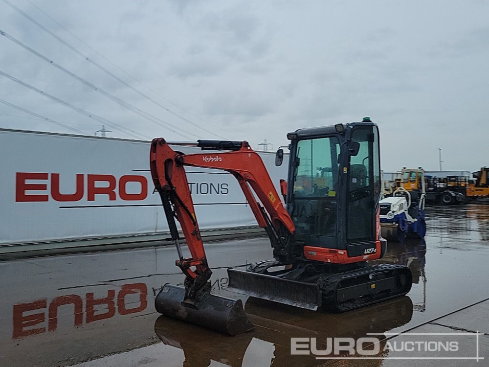 2016 Kubota U27-4 - Mini excavator: picture 1 2016 Kubota U27-4 - Mini excavator: picture 1
