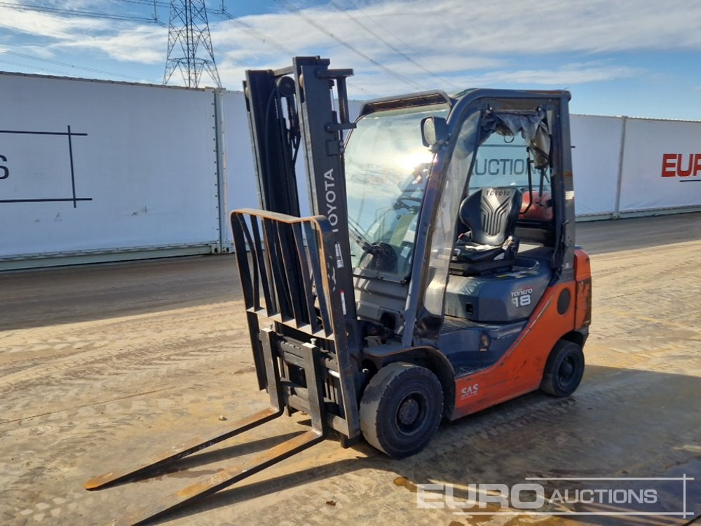 2016 Toyota 02-8FGF18 - Forklift: picture 1 2016 Toyota 02-8FGF18 - Forklift: picture 1
