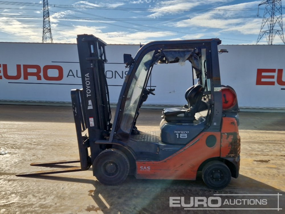 2016 Toyota 02-8FGF18 - Forklift: picture 2 2016 Toyota 02-8FGF18 - Forklift: picture 2