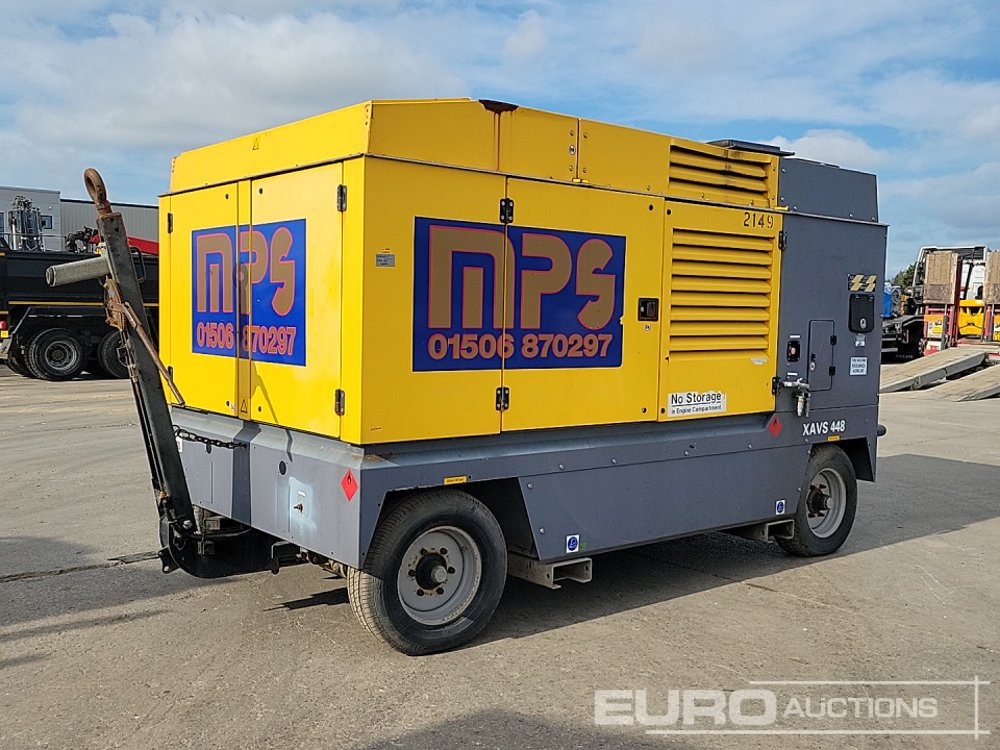 2017 Atlas Copco XAVS 448 890CFM - Air compressor: picture 1 2017 Atlas Copco XAVS 448 890CFM - Air compressor: picture 1