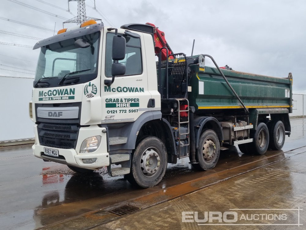 2017 DAF CF440 - Tipper, Crane truck: picture 1 2017 DAF CF440 - Tipper, Crane truck: picture 1