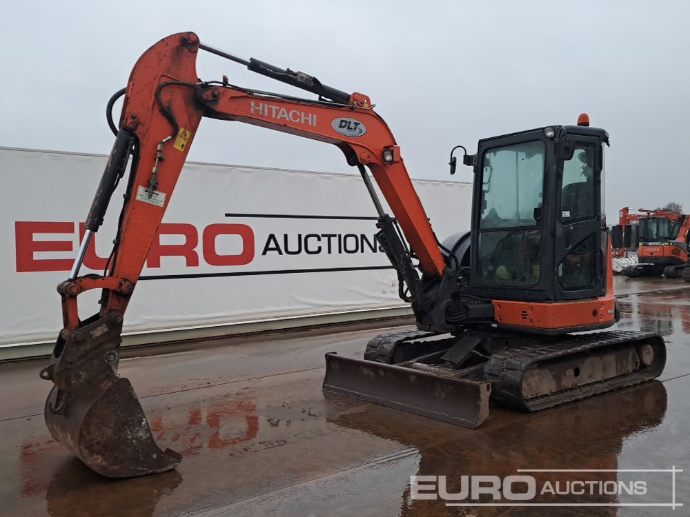 2017 Hitachi ZX55U-5A CLR - Mini excavator: picture 1 2017 Hitachi ZX55U-5A CLR - Mini excavator: picture 1