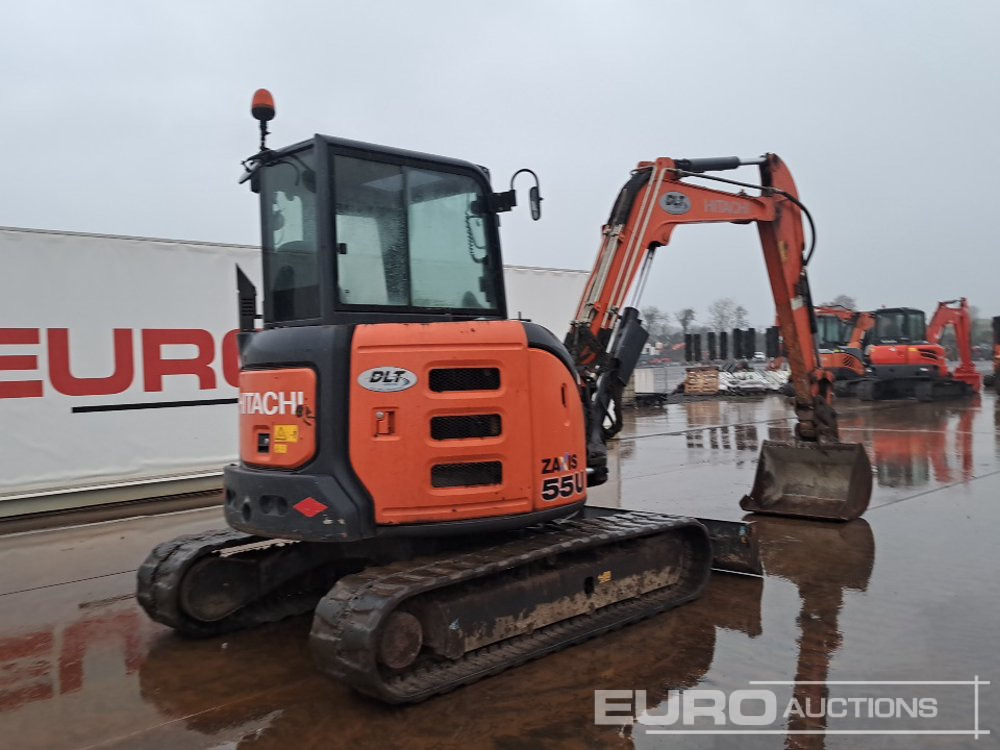 2017 Hitachi ZX55U-5A CLR - Mini excavator: picture 5 2017 Hitachi ZX55U-5A CLR - Mini excavator: picture 5