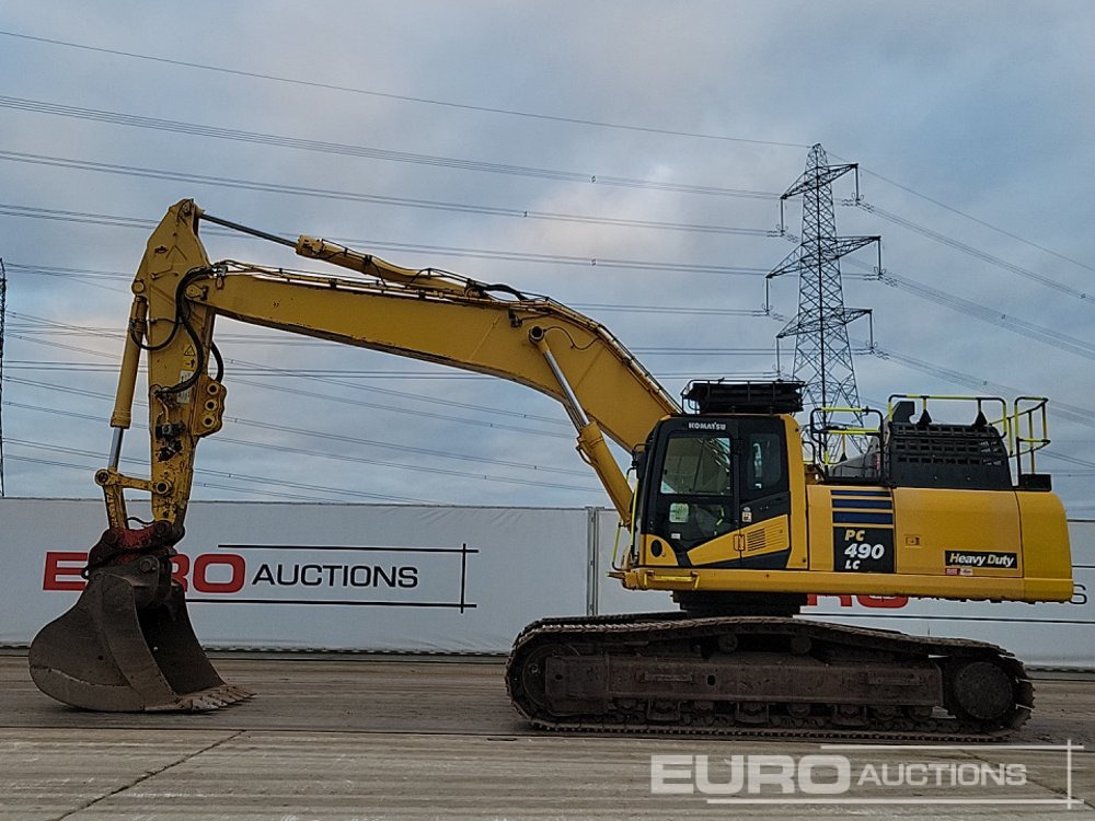 2017 Komatsu PC490LC-11 - Crawler excavator: picture 2 2017 Komatsu PC490LC-11 - Crawler excavator: picture 2