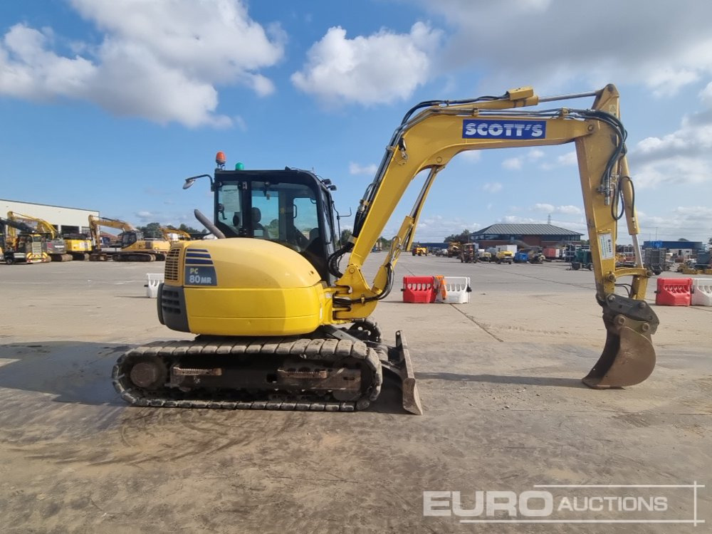 Mini excavator 2017 Komatsu PC80MR-3: picture 6