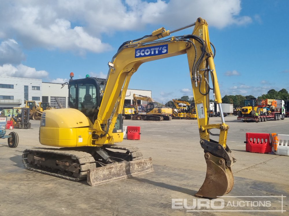 Mini excavator 2017 Komatsu PC80MR-3: picture 7