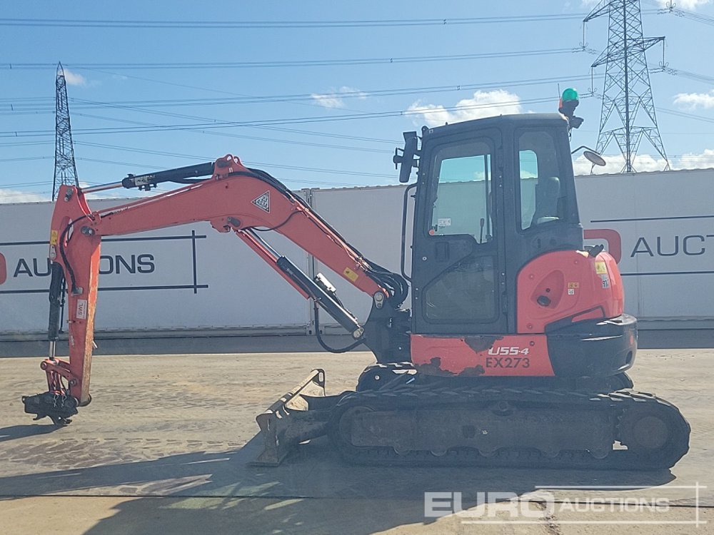 2017 Kubota U55-4 - Mini excavator: picture 2 2017 Kubota U55-4 - Mini excavator: picture 2