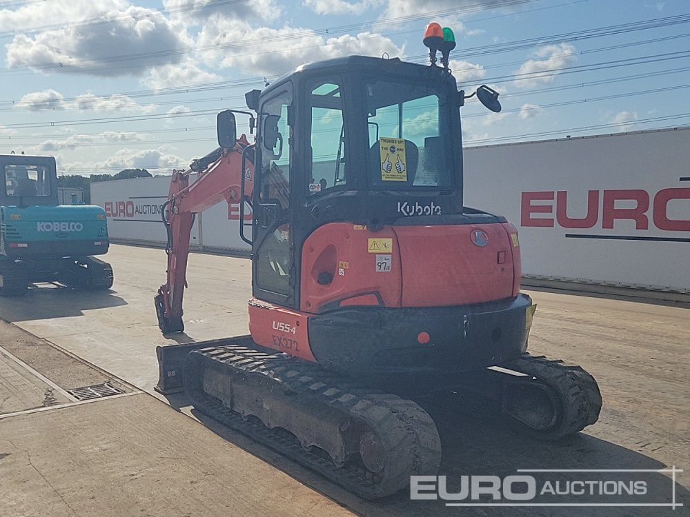 2017 Kubota U55-4 - Mini excavator: picture 3 2017 Kubota U55-4 - Mini excavator: picture 3