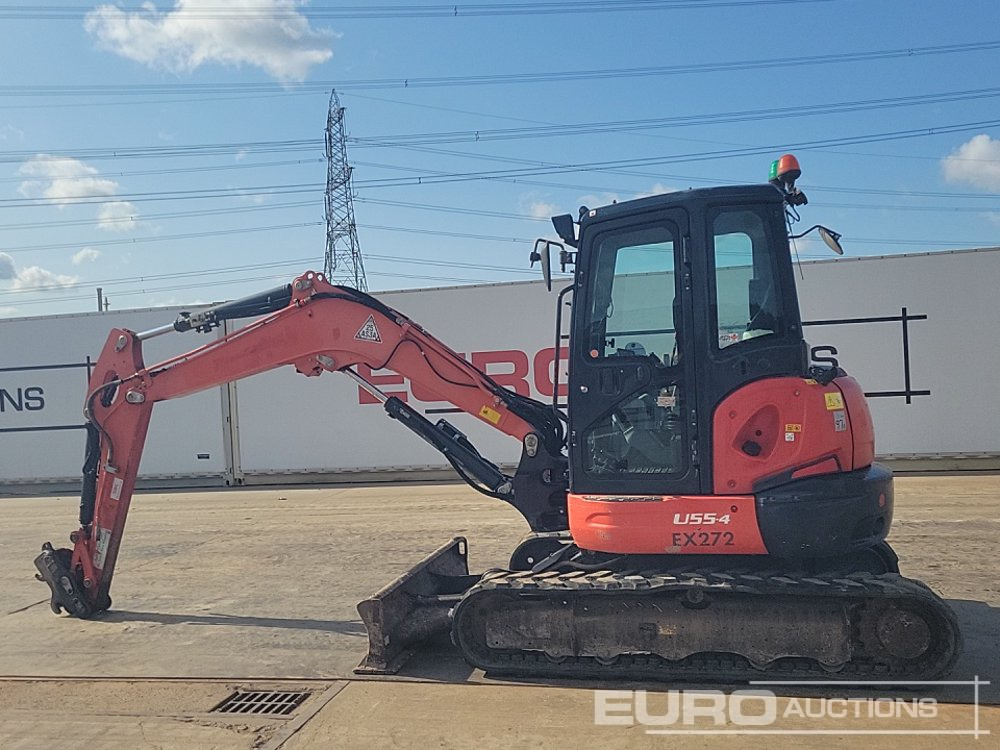 2017 Kubota U55-4 - Mini excavator: picture 2 2017 Kubota U55-4 - Mini excavator: picture 2