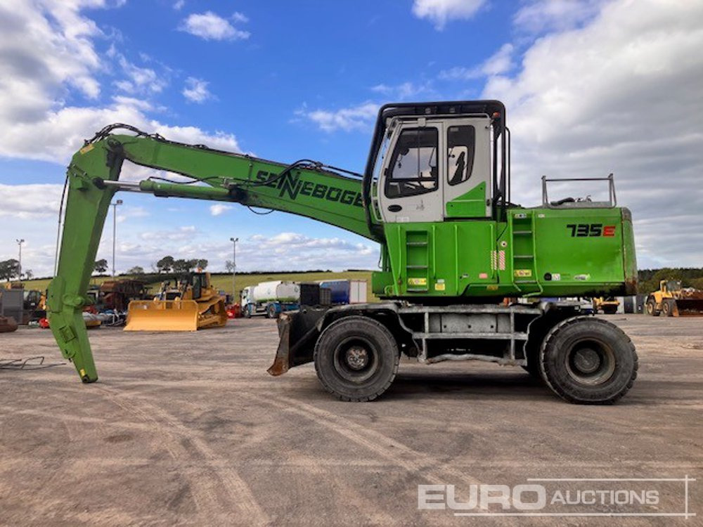 2017 Sennebogen 735E - Wheel excavator: picture 2 2017 Sennebogen 735E - Wheel excavator: picture 2
