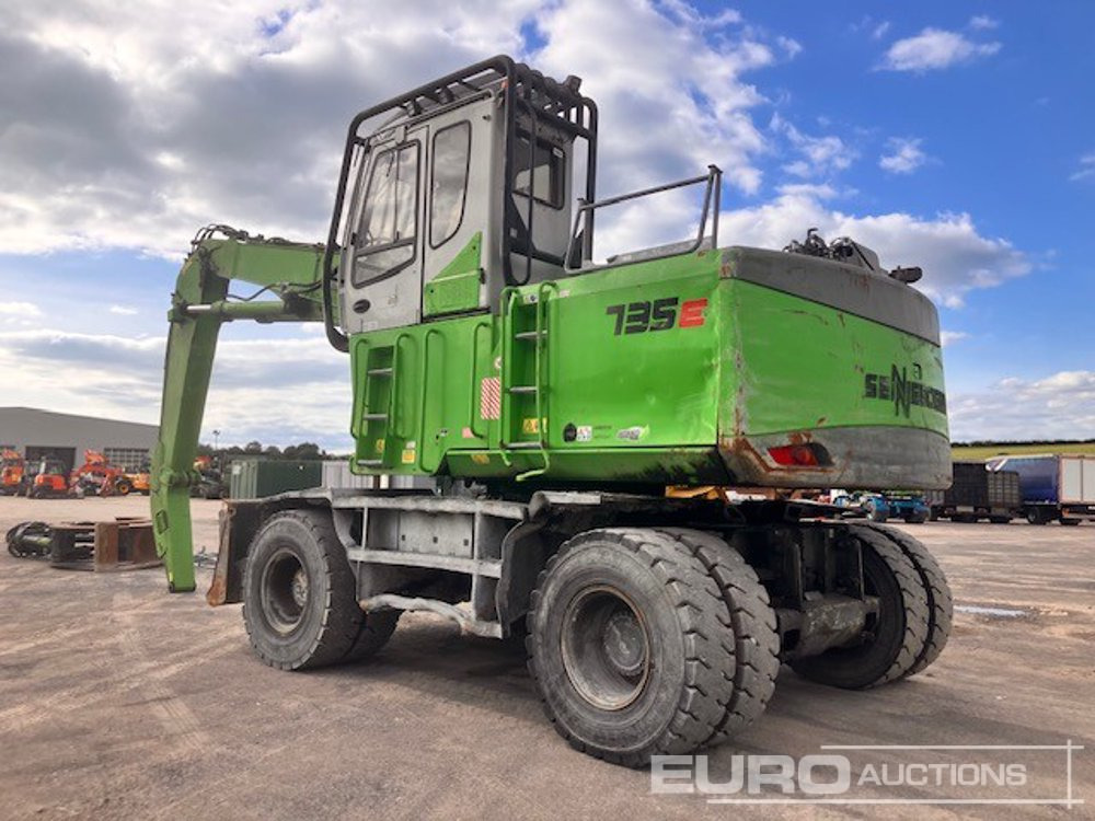 2017 Sennebogen 735E - Wheel excavator: picture 3 2017 Sennebogen 735E - Wheel excavator: picture 3