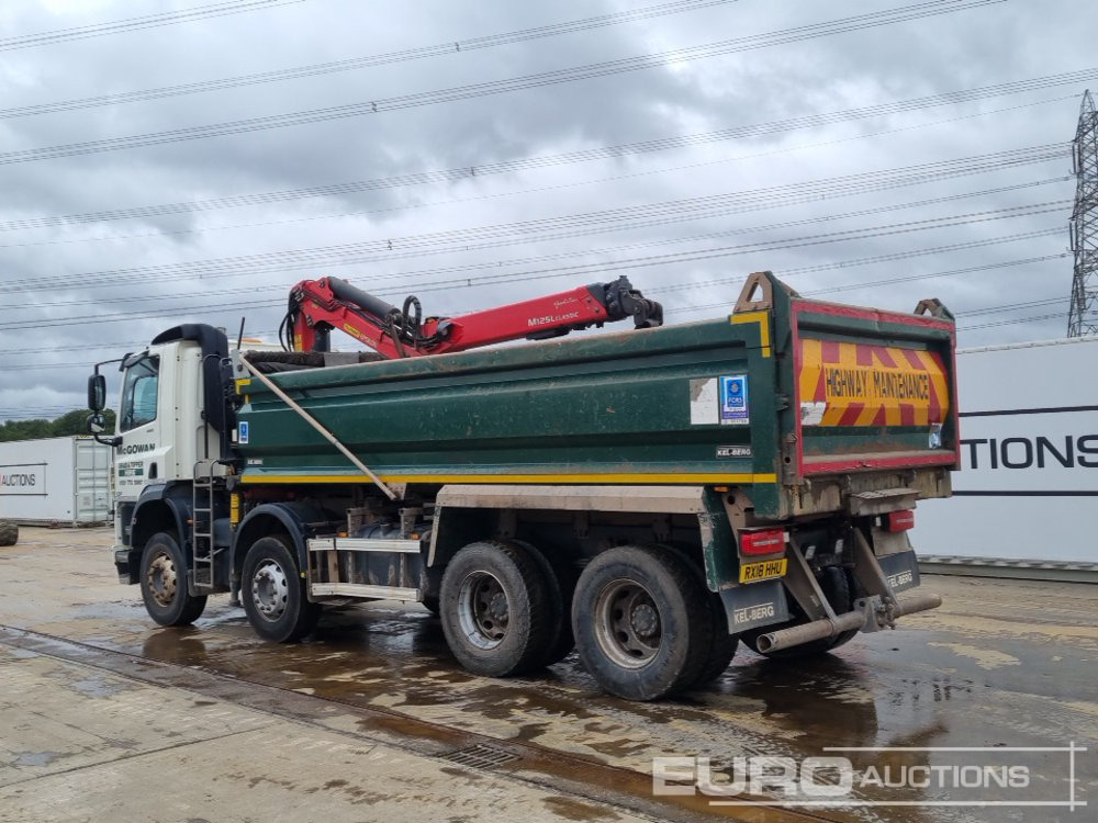 2018 DAF CF - Tipper, Crane truck: picture 3 2018 DAF CF - Tipper, Crane truck: picture 3