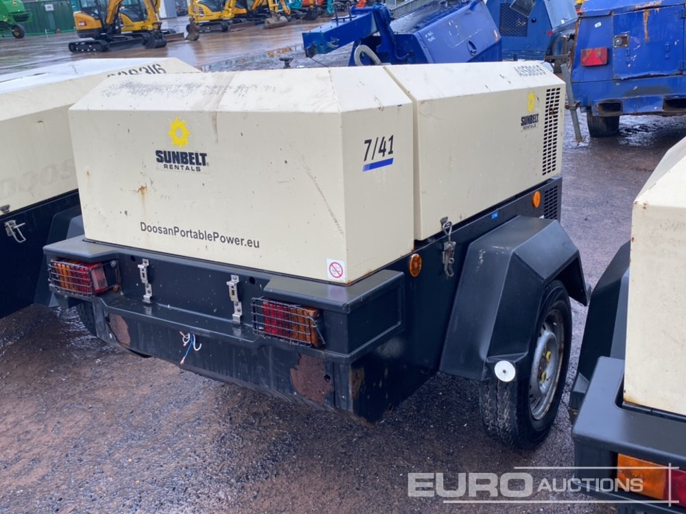 2018 Doosan 741 - Air compressor: picture 3 2018 Doosan 741 - Air compressor: picture 3