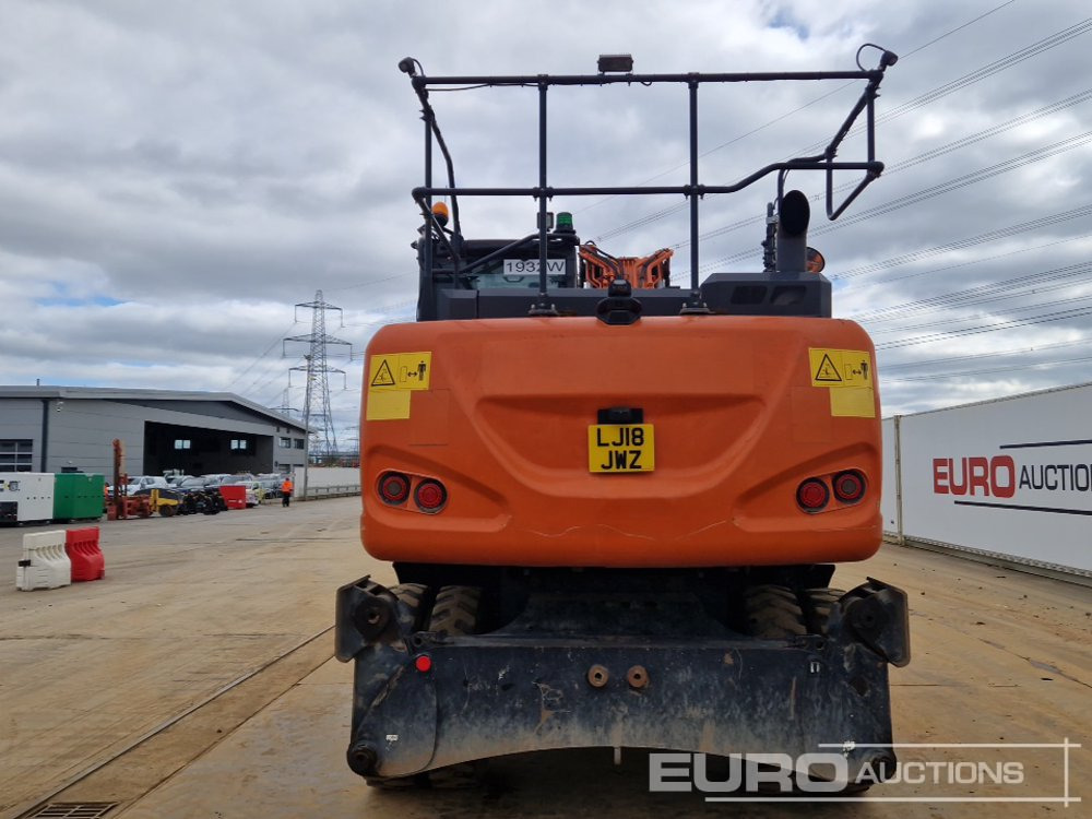 2018 Hitachi ZX170W-6 - Wheel excavator: picture 4 2018 Hitachi ZX170W-6 - Wheel excavator: picture 4