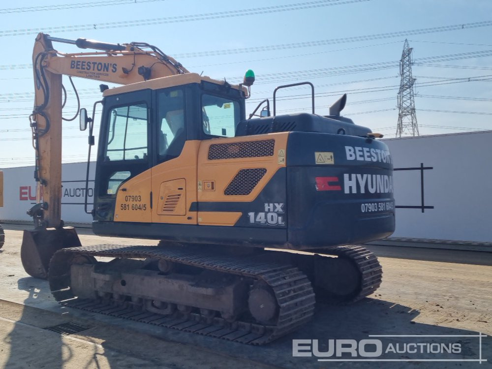 2018 Hyundai HX140 - Crawler excavator: picture 3 2018 Hyundai HX140 - Crawler excavator: picture 3