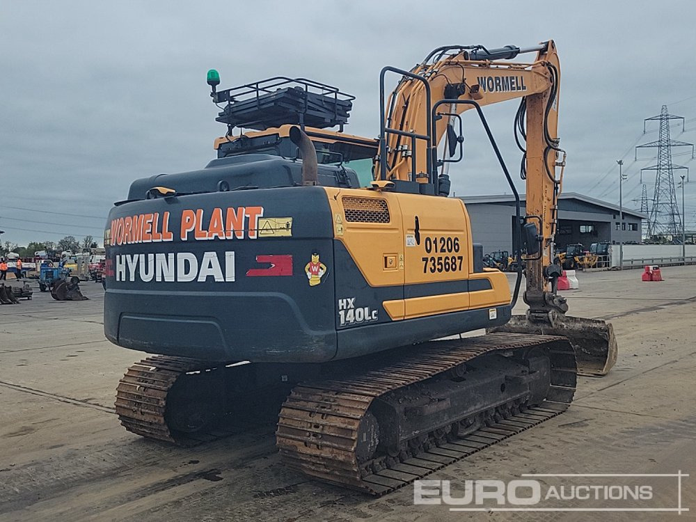 2018 Hyundai HX140LC - Crawler excavator: picture 5 2018 Hyundai HX140LC - Crawler excavator: picture 5