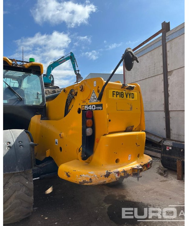 2018 JCB 540-170 - Telescopic handler: picture 5 2018 JCB 540-170 - Telescopic handler: picture 5