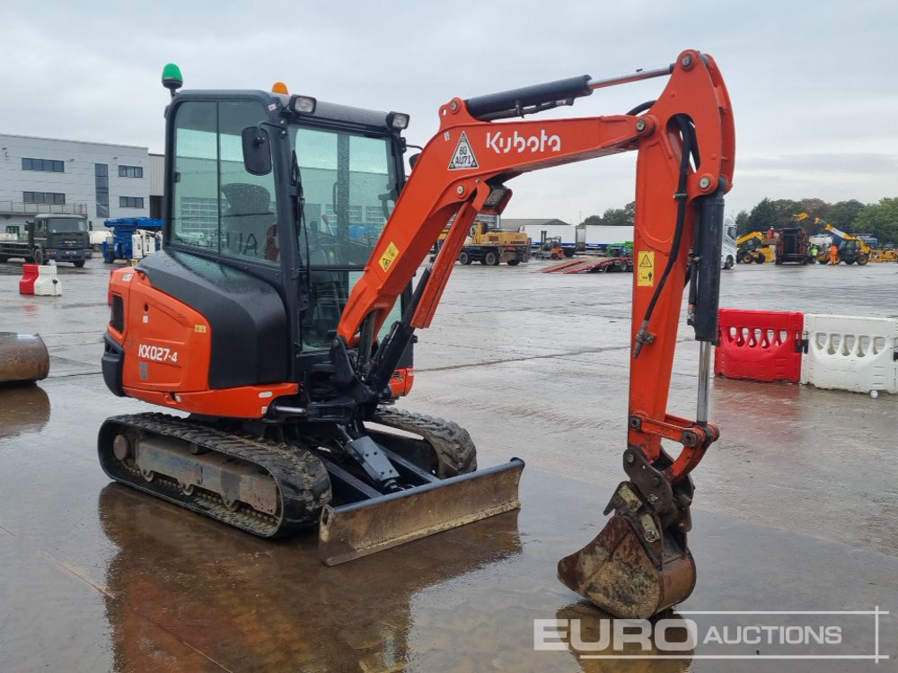 Mini excavator 2018 Kubota KX027-4: picture 7