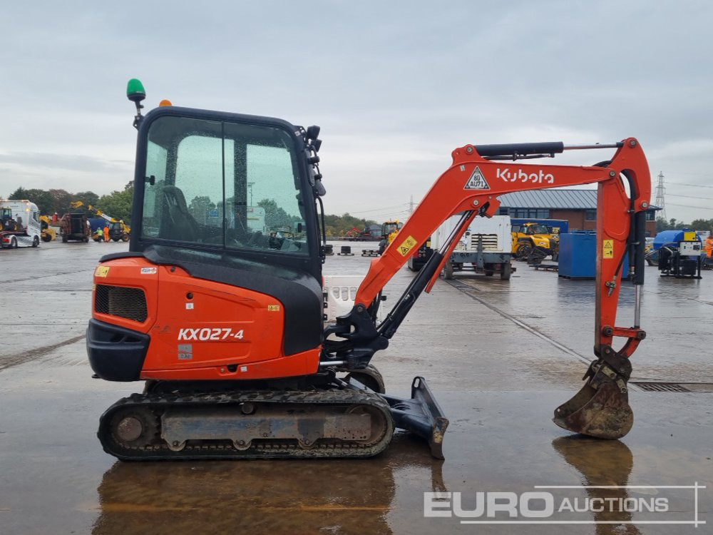Mini excavator 2018 Kubota KX027-4: picture 6