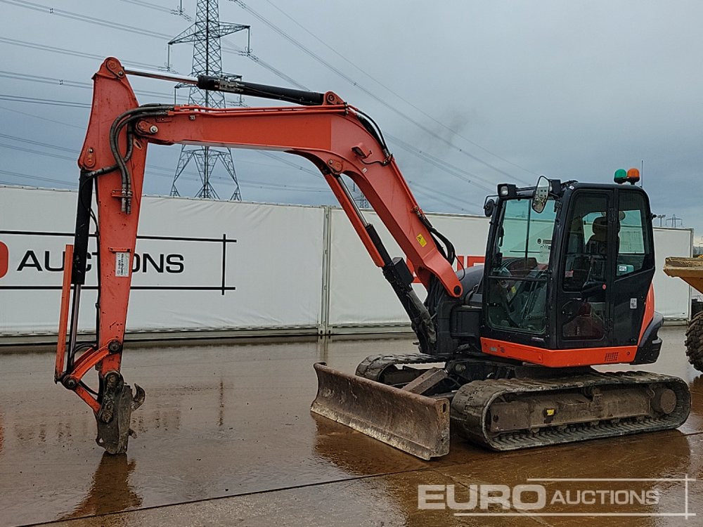 2018 Kubota KX080-4A - Mini excavator: picture 1 2018 Kubota KX080-4A - Mini excavator: picture 1