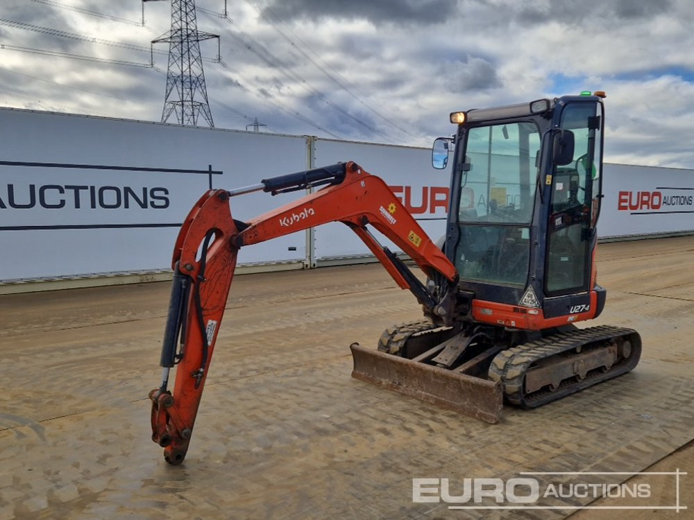 2018 Kubota U27-4 - Mini excavator: picture 1 2018 Kubota U27-4 - Mini excavator: picture 1