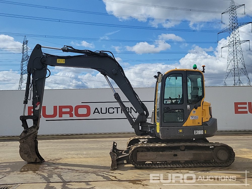 2018 Volvo ECR88D - Mini excavator: picture 2 2018 Volvo ECR88D - Mini excavator: picture 2