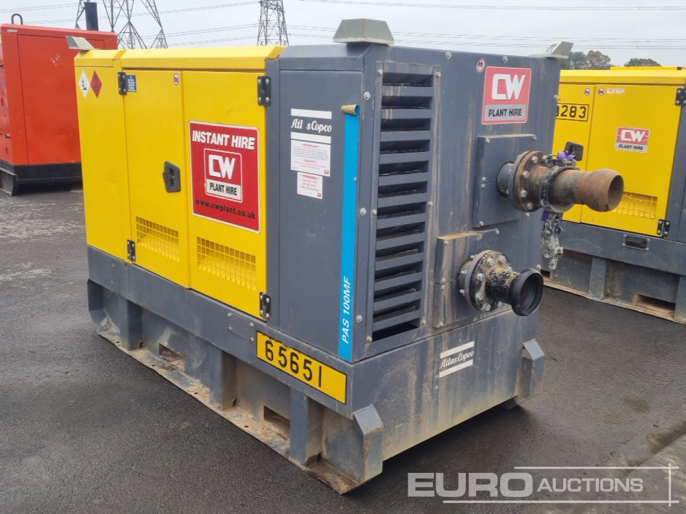2019 Atlas Copco PAS 100 MF 250 CNP - Water pump: picture 5 2019 Atlas Copco PAS 100 MF 250 CNP - Water pump: picture 5