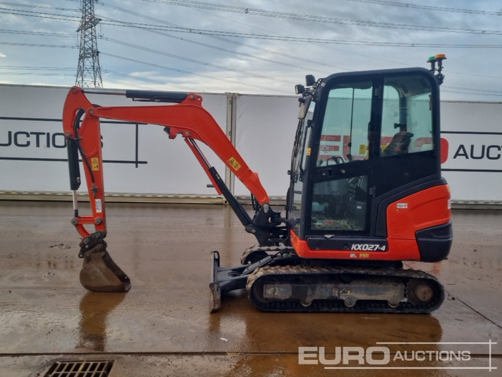 2019 Kubota KX027-4 - Mini excavator: picture 2 2019 Kubota KX027-4 - Mini excavator: picture 2