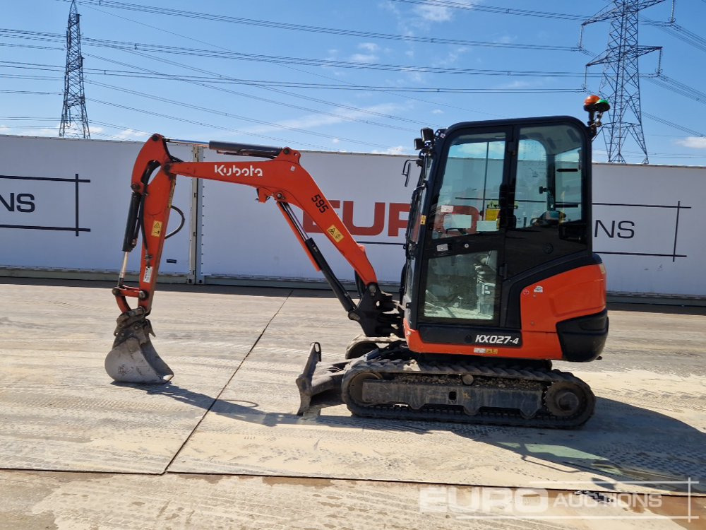 2019 Kubota KX027-4 - Mini excavator: picture 2 2019 Kubota KX027-4 - Mini excavator: picture 2