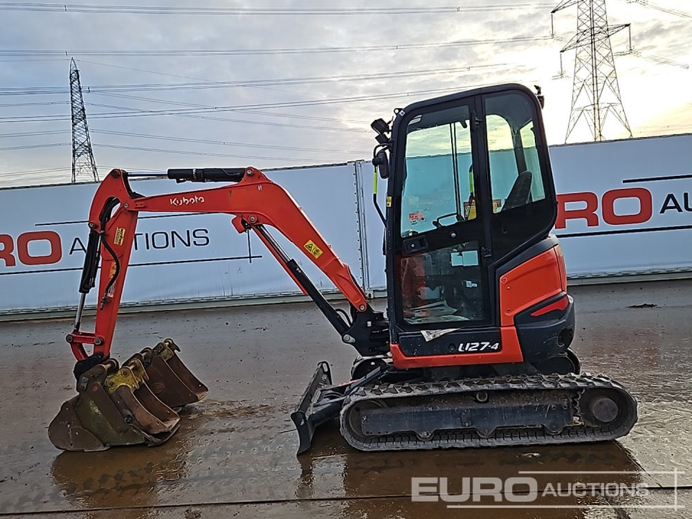 2019 Kubota U27-4 - Mini excavator: picture 2 2019 Kubota U27-4 - Mini excavator: picture 2