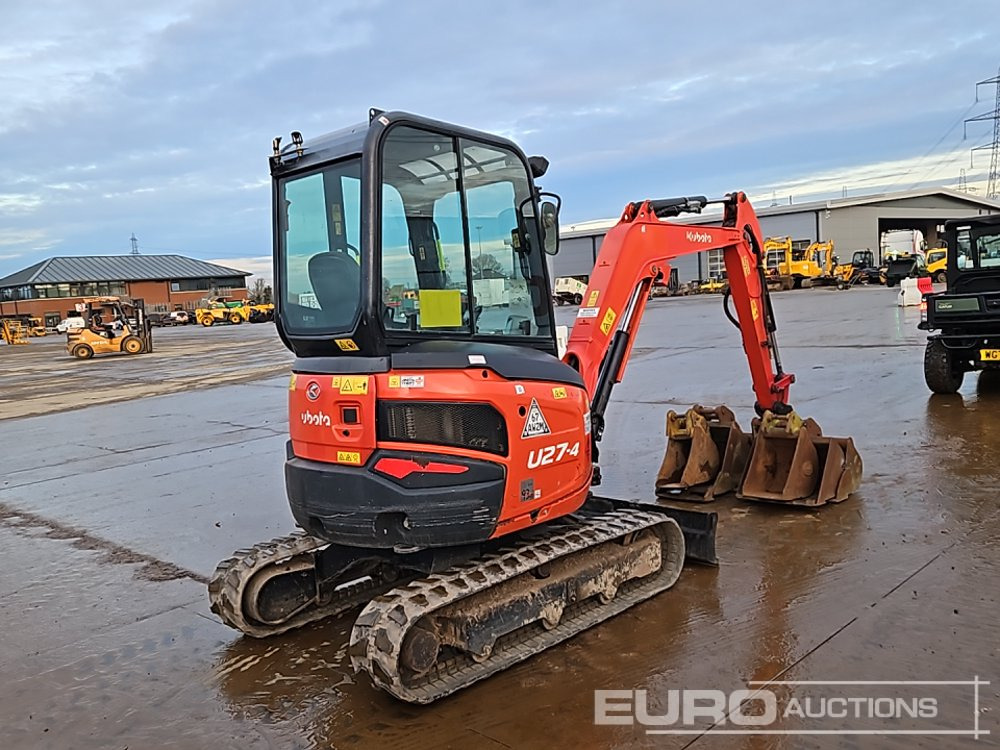 2019 Kubota U27-4 - Mini excavator: picture 5 2019 Kubota U27-4 - Mini excavator: picture 5