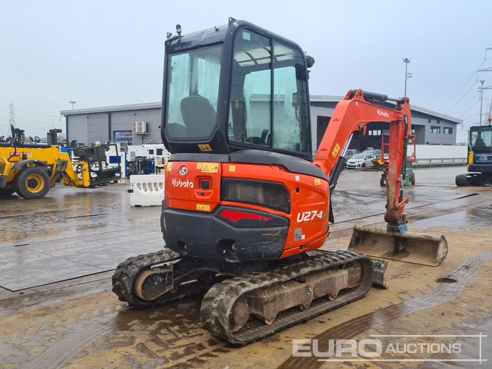 2019 Kubota U27-4 - Mini excavator: picture 5 2019 Kubota U27-4 - Mini excavator: picture 5