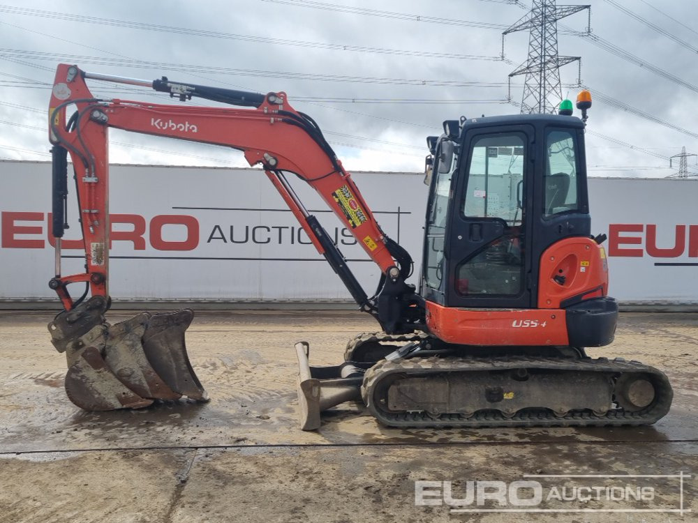 2019 Kubota U55-4 - Mini excavator: picture 2 2019 Kubota U55-4 - Mini excavator: picture 2